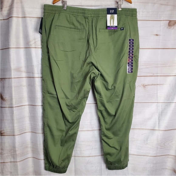 NWT Gap 2XL - 3XL Sage Green Men’s Jogger Pants - Picture 3 of 10
